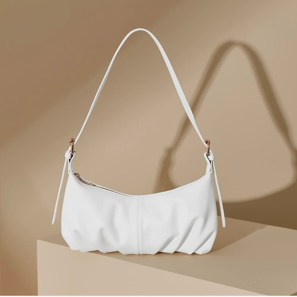 CLUCI Small Hobo Bags for Women Dumpling Shoulder Bag Soft Vegan Leather.